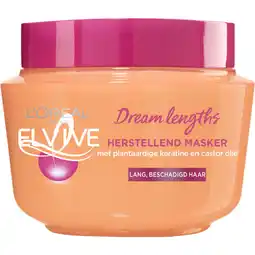 Albert Heijn L'Oréal Paris Elvive Dream lengths haarmasker aanbieding