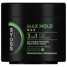 Albert Heijn Syoss Styling max hold wax aanbieding