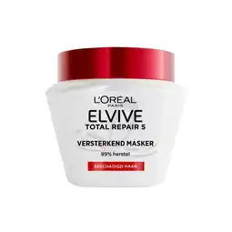 Albert Heijn L'Oréal Paris Elvive Total repair 5 haarmasker aanbieding