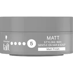 Albert Heijn Taft Matt styling wax aanbieding