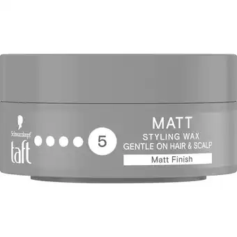 Albert Heijn Taft Matt styling wax aanbieding