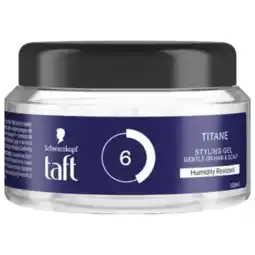Albert Heijn Taft Titane gel pot aanbieding