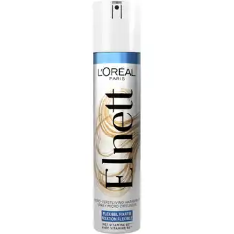 Albert Heijn Elnett Flexible haarspray coiffure aanbieding