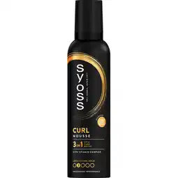 Albert Heijn Syoss Styling-mousse curl control aanbieding