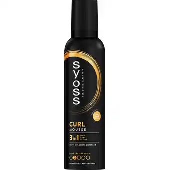 Albert Heijn Syoss Styling-mousse curl control aanbieding