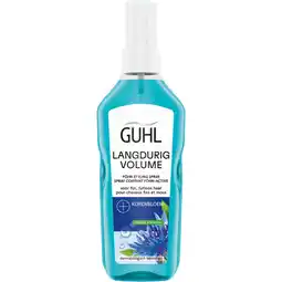 Albert Heijn Guhl Landurig volume föhn spray aanbieding