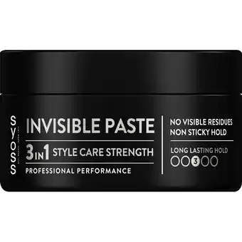 Albert Heijn Syoss Styling invisible hold paste aanbieding