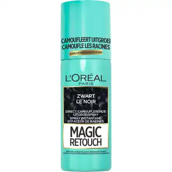 Albert Heijn L'Oréal Magic retouch uitgroeispray zwart aanbieding