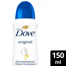 Albert Heijn Dove Original deodorant spray aanbieding