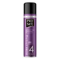 Albert Heijn Proset Style & care hairspray ultra strong 4 aanbieding