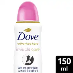 Albert Heijn Dove Invisible care deodorant spray aanbieding
