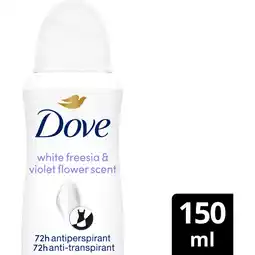 Albert Heijn Dove Invisible dry deodorant spray aanbieding