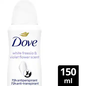 Albert Heijn Dove Invisible dry deodorant spray aanbieding