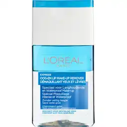 Albert Heijn L'Oréal Paris oogmake-up remover waterproof aanbieding