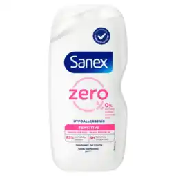 Albert Heijn Sanex Zero% hypoallergenic douchegel aanbieding
