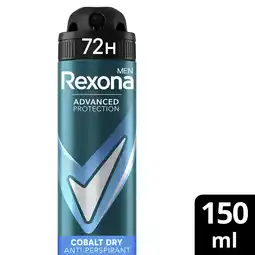 Albert Heijn Rexona Men cobalt dry anti-transpirant spray aanbieding