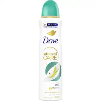 Albert Heijn Dove Pear & aloe vera deodorant spray aanbieding