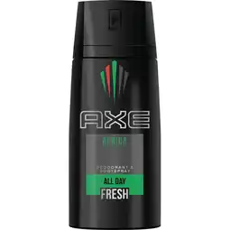 Albert Heijn Axe Africa deodorant bodyspray aanbieding