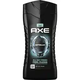 Albert Heijn Axe Apollo showergel aanbieding