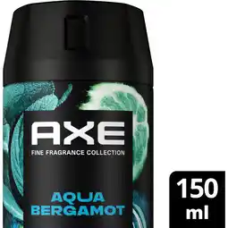 Albert Heijn Axe Aqua bergamot deodorant bodyspray aanbieding