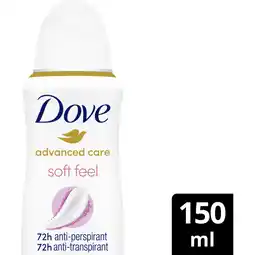 Albert Heijn Dove Soft feel deodorant spray aanbieding