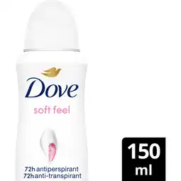 Albert Heijn Dove Soft feel deodorant spray aanbieding