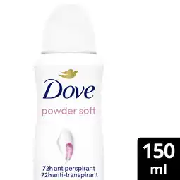 Albert Heijn Dove Soft feel deodorant spray aanbieding