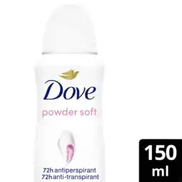 Albert Heijn Dove Soft feel deodorant spray aanbieding
