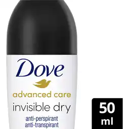 Albert Heijn Dove Invisible dry anti-transpirant roller aanbieding