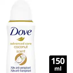 Albert Heijn Dove Coco & jasmine deodorant spray aanbieding