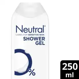 Albert Heijn Neutral Showergel 0% aanbieding