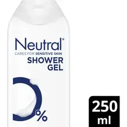 Albert Heijn Neutral Showergel 0% aanbieding