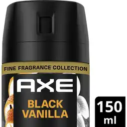 Albert Heijn Axe Black vanilla deodorant bodyspray aanbieding