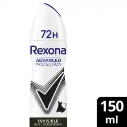 Albert Heijn Rexona Invisible diamond anti-transpirant spray aanbieding