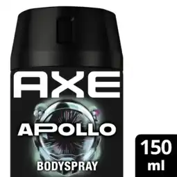 Albert Heijn Axe Apollo deodorant bodyspray aanbieding