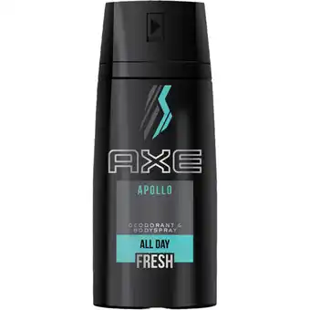 Albert Heijn Axe Apollo deodorant bodyspray aanbieding
