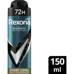 Albert Heijn Rexona Men deodorant spray 72h sport cool aanbieding