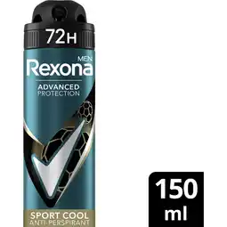 Albert Heijn Rexona Men deodorant spray 72h sport cool aanbieding