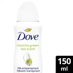 Albert Heijn Dove Matcha & sakura deodorant spray aanbieding