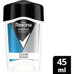 Albert Heijn Rexona Men maxpro clean anti-transpirant stick aanbieding