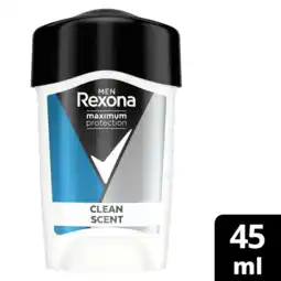 Albert Heijn Rexona Men maxpro clean anti-transpirant stick aanbieding