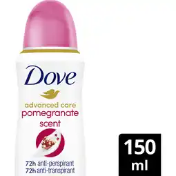 Albert Heijn Dove Advanced care pomegranate spray aanbieding