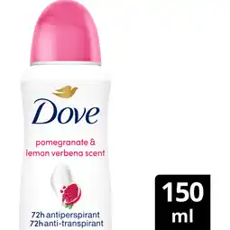Albert Heijn Dove Advanced care pomegranate spray aanbieding