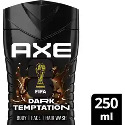 Albert Heijn Axe Dark temptation showergel aanbieding