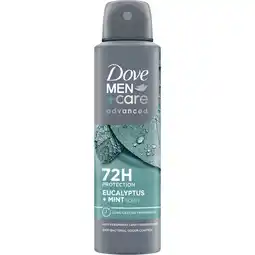 Albert Heijn Dove Men+care eucalyptus mint deodorant aanbieding
