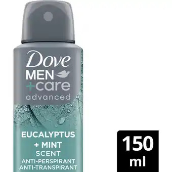 Albert Heijn Dove Men+care eucalyptus mint deodorant aanbieding