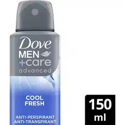 Albert Heijn Dove Men+care cool fresh deodorant spray aanbieding