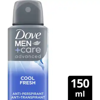 Albert Heijn Dove Men+care cool fresh deodorant spray aanbieding