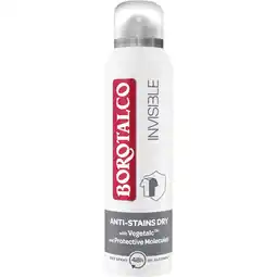 Albert Heijn Borotalco Invisible deo spray aanbieding