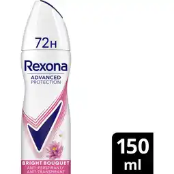 Albert Heijn Rexona Women deodorant spray 72h bright bouquet aanbieding